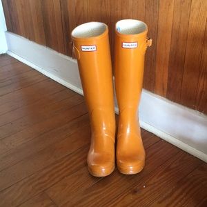 Hunter rain boots